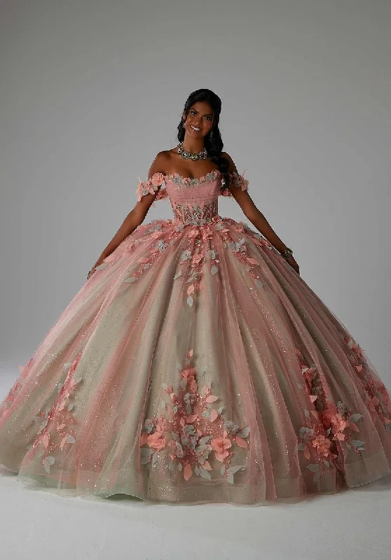 Vizcaya by Morilee 3D Floral Quince Dress 89448