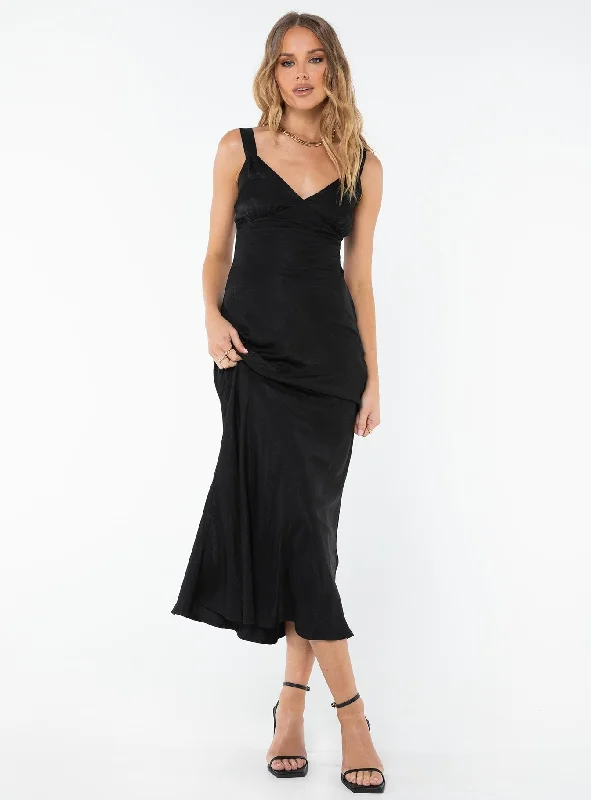 Marysia Maxi Dress Black