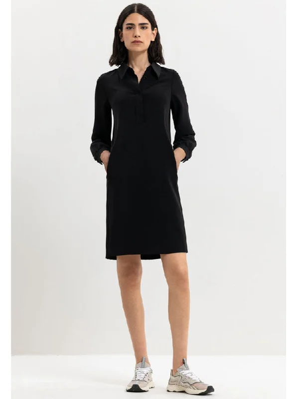 Luisa Cerano Shirt Dress Black