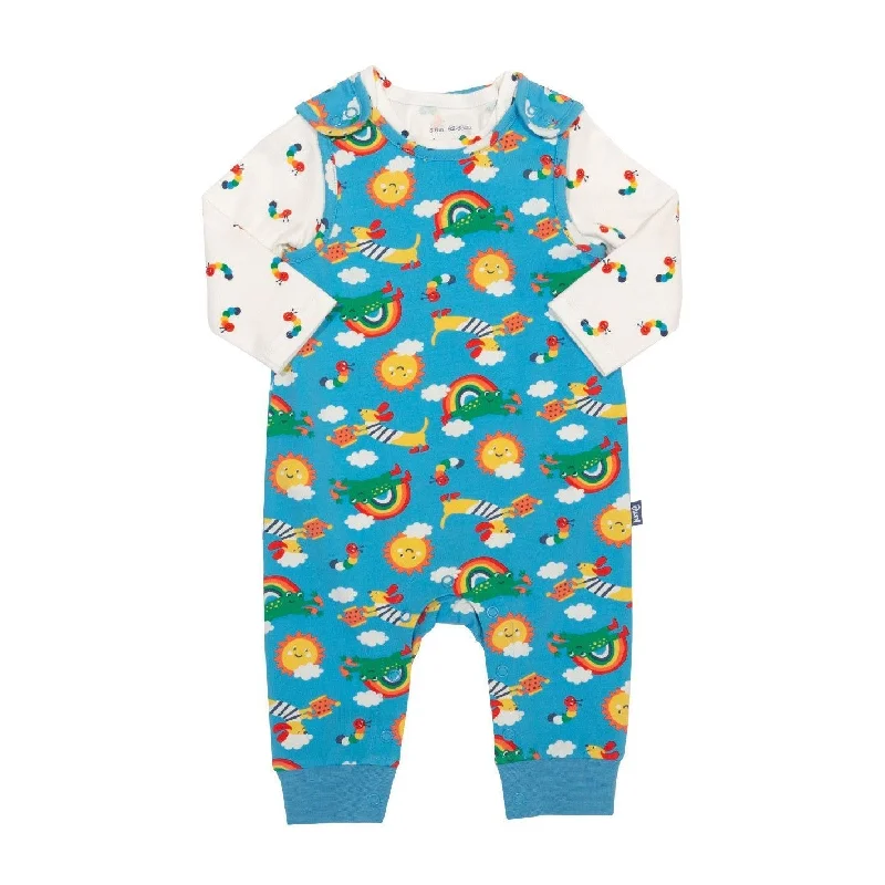 Planet Pals Dungaree Set - 1 Left Size 3-6 months