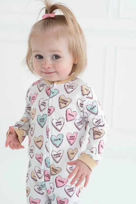 WHITE SWEETS BABY GROW