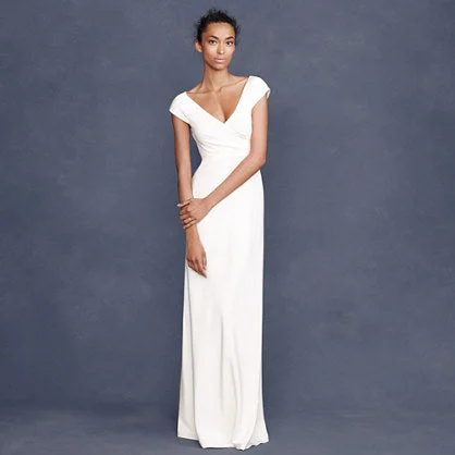 Other Cecelia Silk Tricotine Ivory 96230 Backless unclassified dresses